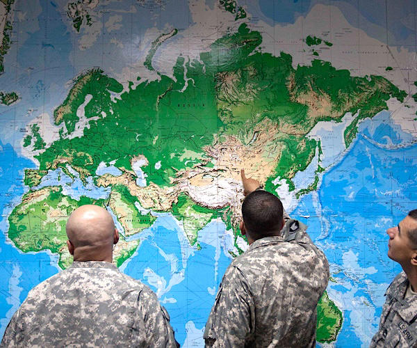 US only country to vote against new UN world map