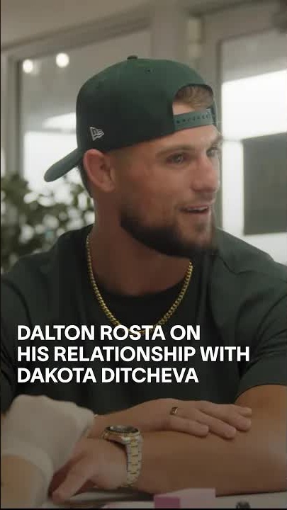 Dalton Rosa on his relationship with Dakota Ditcheva #mma #pfl