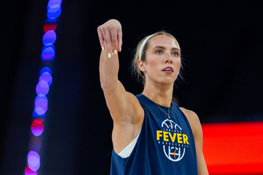 Lexie Hull’s injury status remains unclear after scary on-court collision