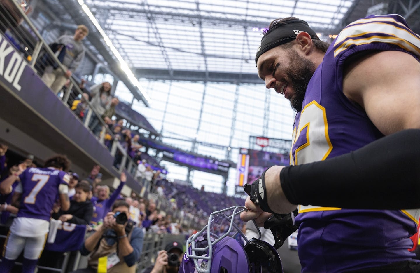 Harrison Smith is returning to the Vikings for a 15th season