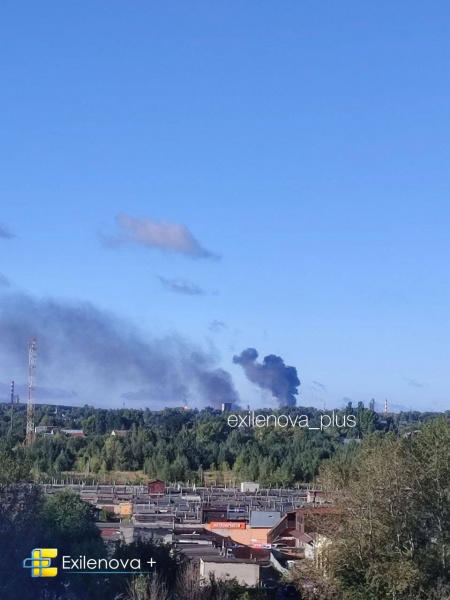 Russia's Ryazan oil refinery erupts in flames again after drone strike
