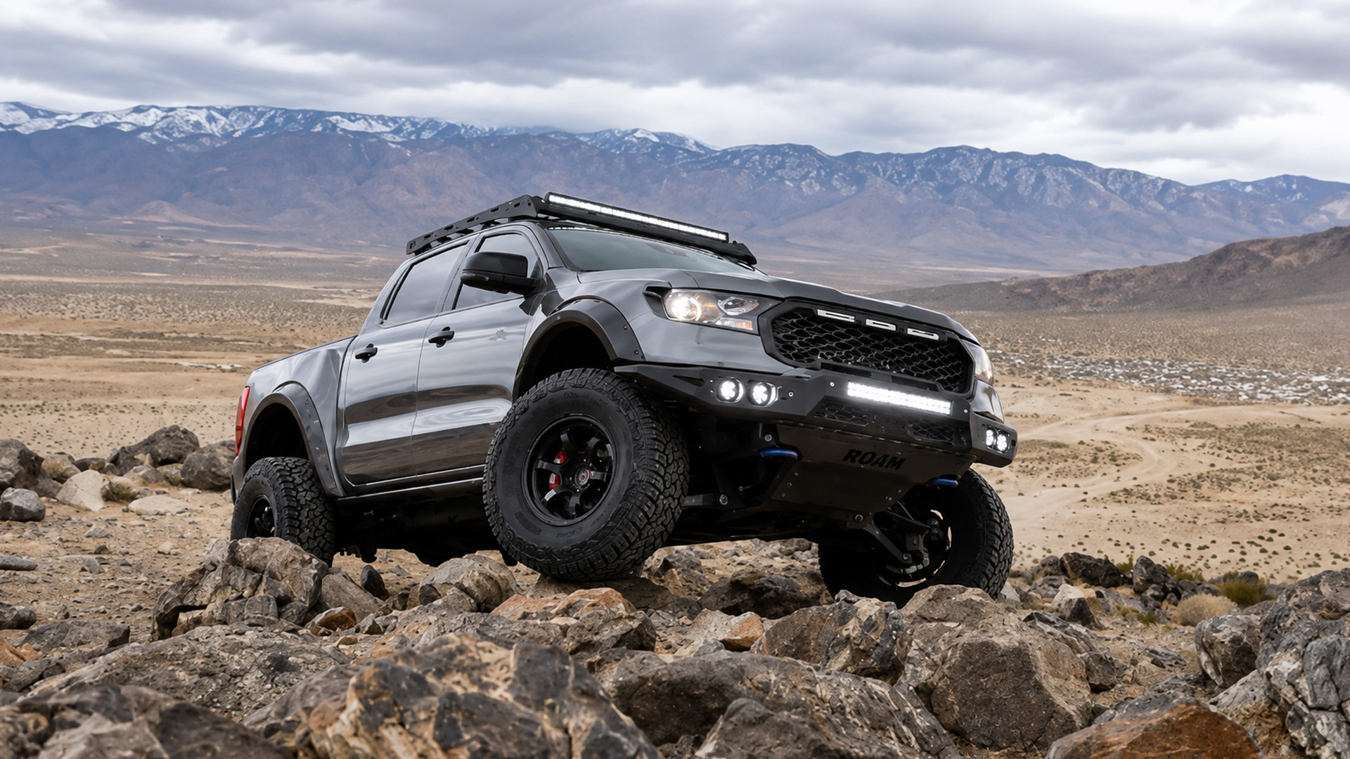 Widebody Ford Ranger takes daily driving off road