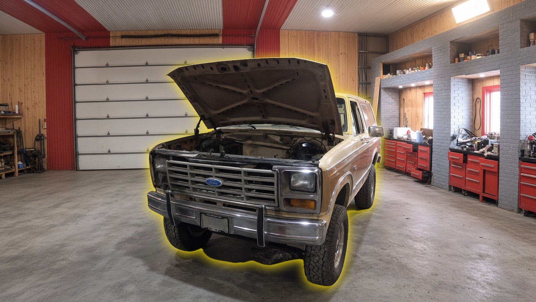 Bronco coyote swap mock-up