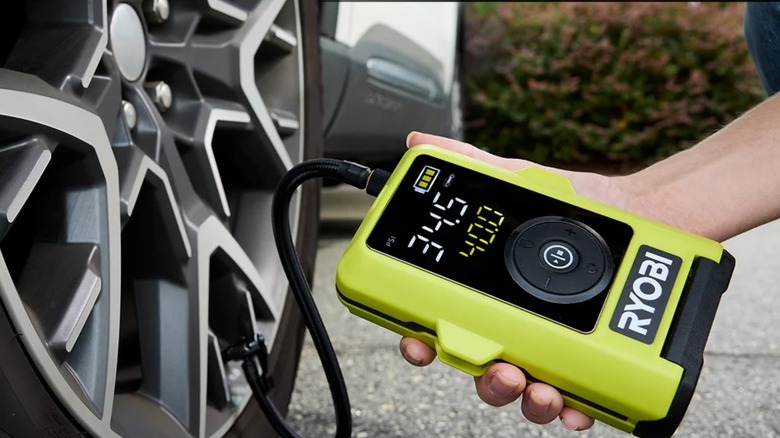 Ryobi's popular tire inflator just landed in a new USB lithium version