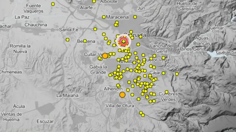Terremotos en Granada