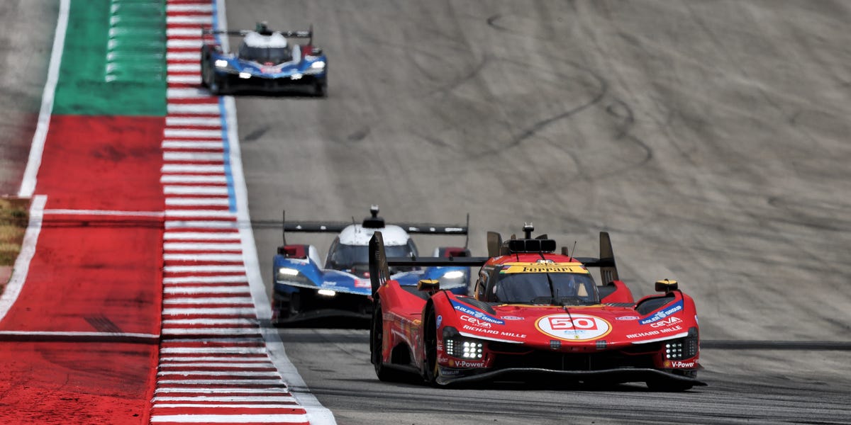 Ferrari wins WEC Lone Star Le Mans after late Toyota failure
