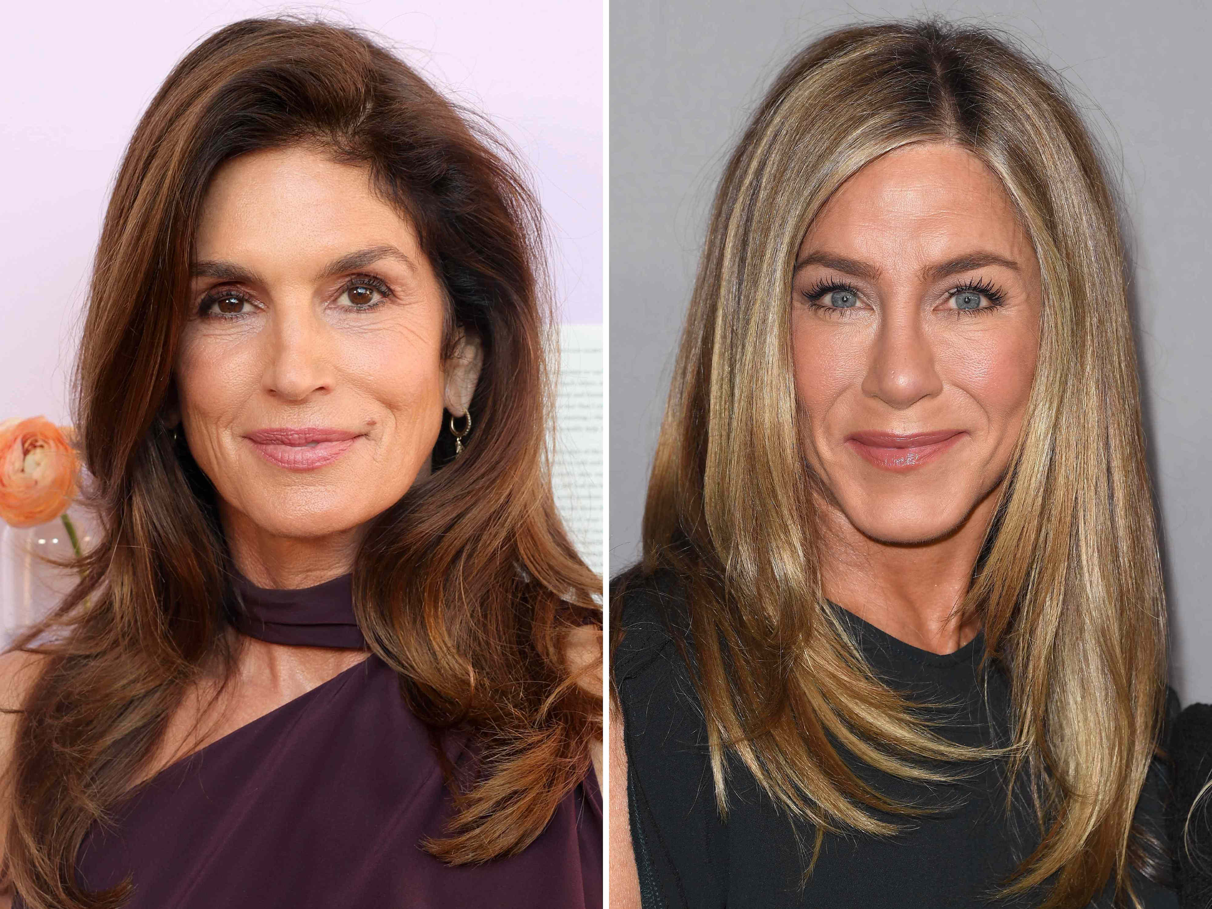 Cindy Crawford wore these classic, Jennifer Aniston-coded jeans that never go out of style