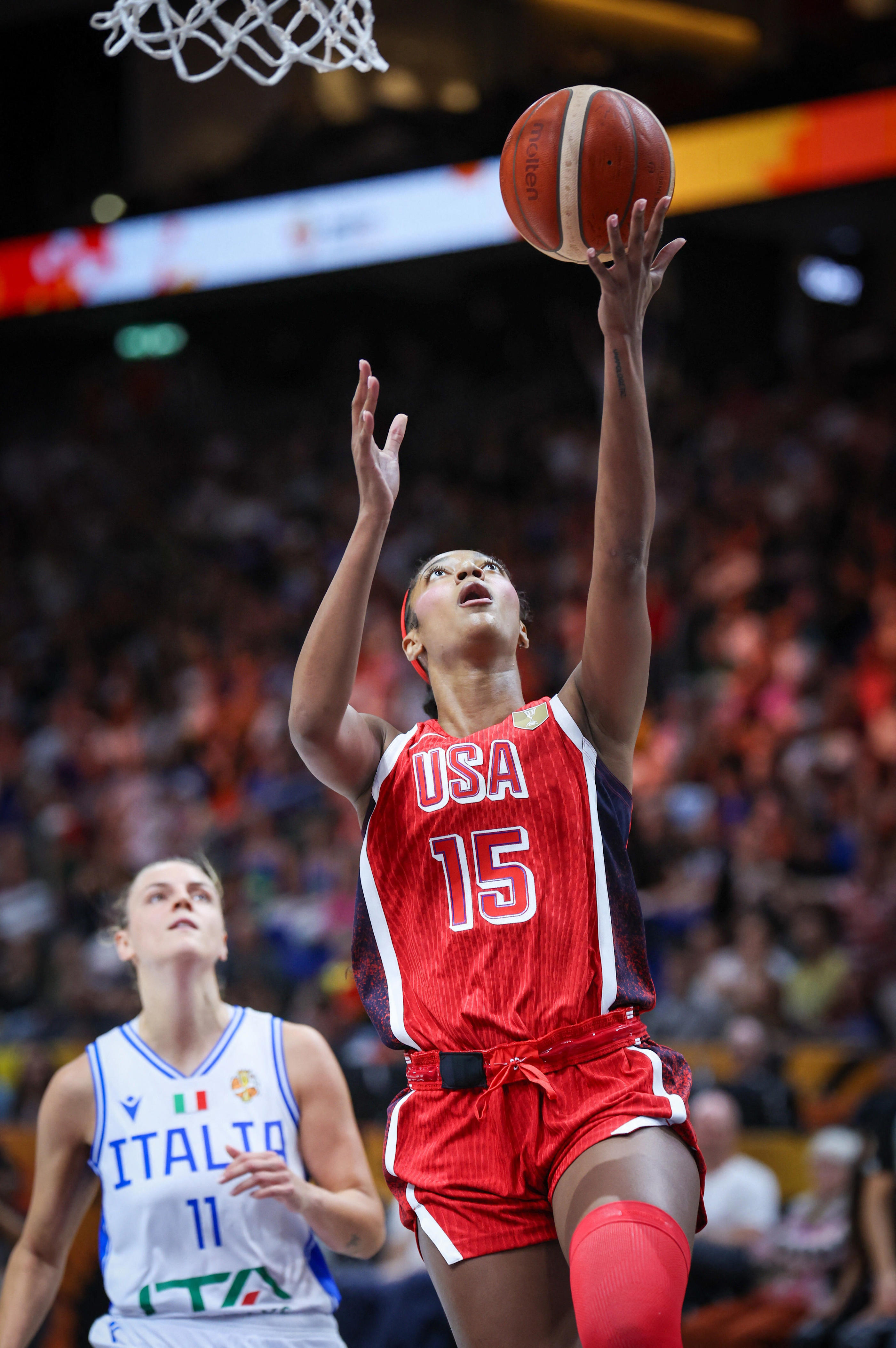 Angel Reese's defense leads USA vs Italy FIBA World Cup winners, losers