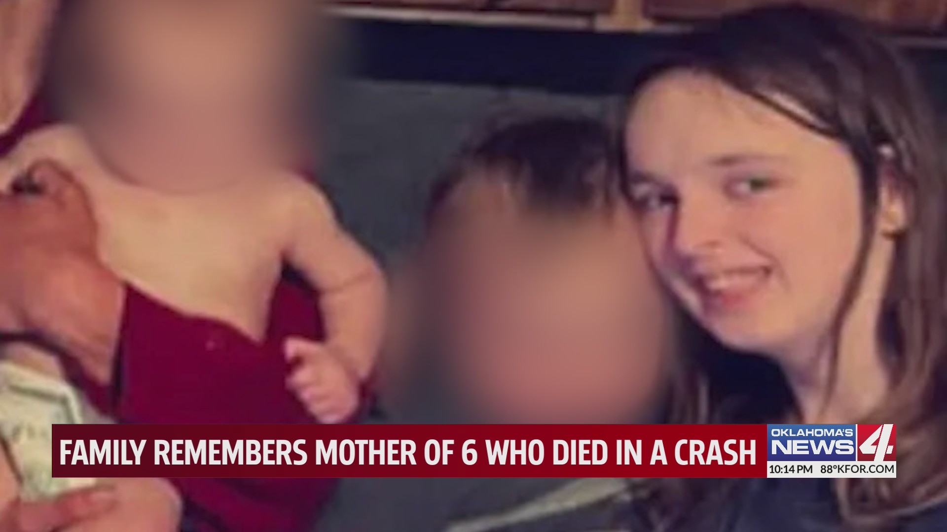 Family remembers mom of six killed in car accident