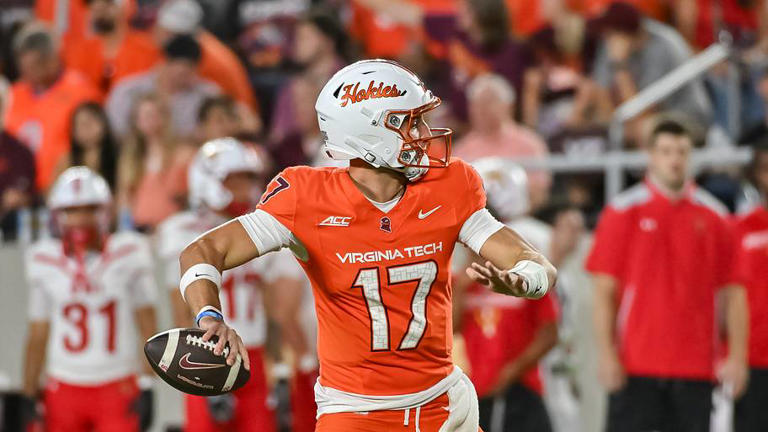 Virginia Tech opens as a big favorite against Old Dominion in week two ...