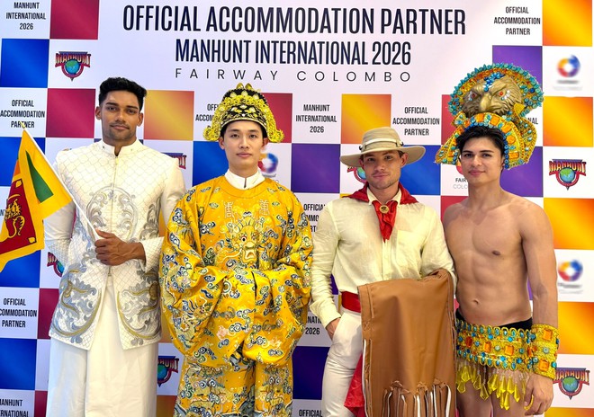 Trần Tiến Dũng khoác long bào triều Nguyễn, mang văn hóa Việt đến Manhunt International 2026