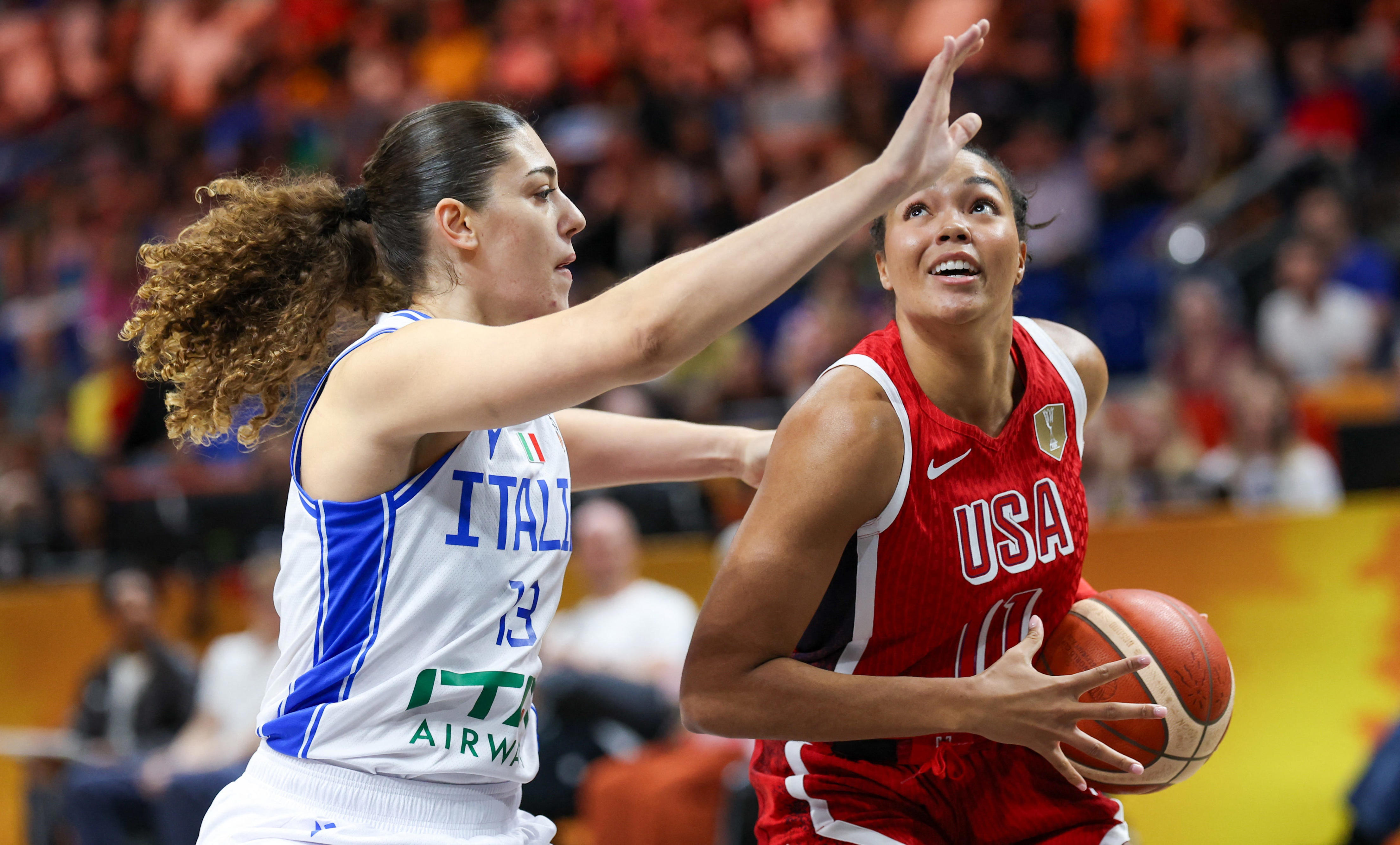USA survives vs Italy to advance to FIBA Women's World Cup quarterfinals: Highlights