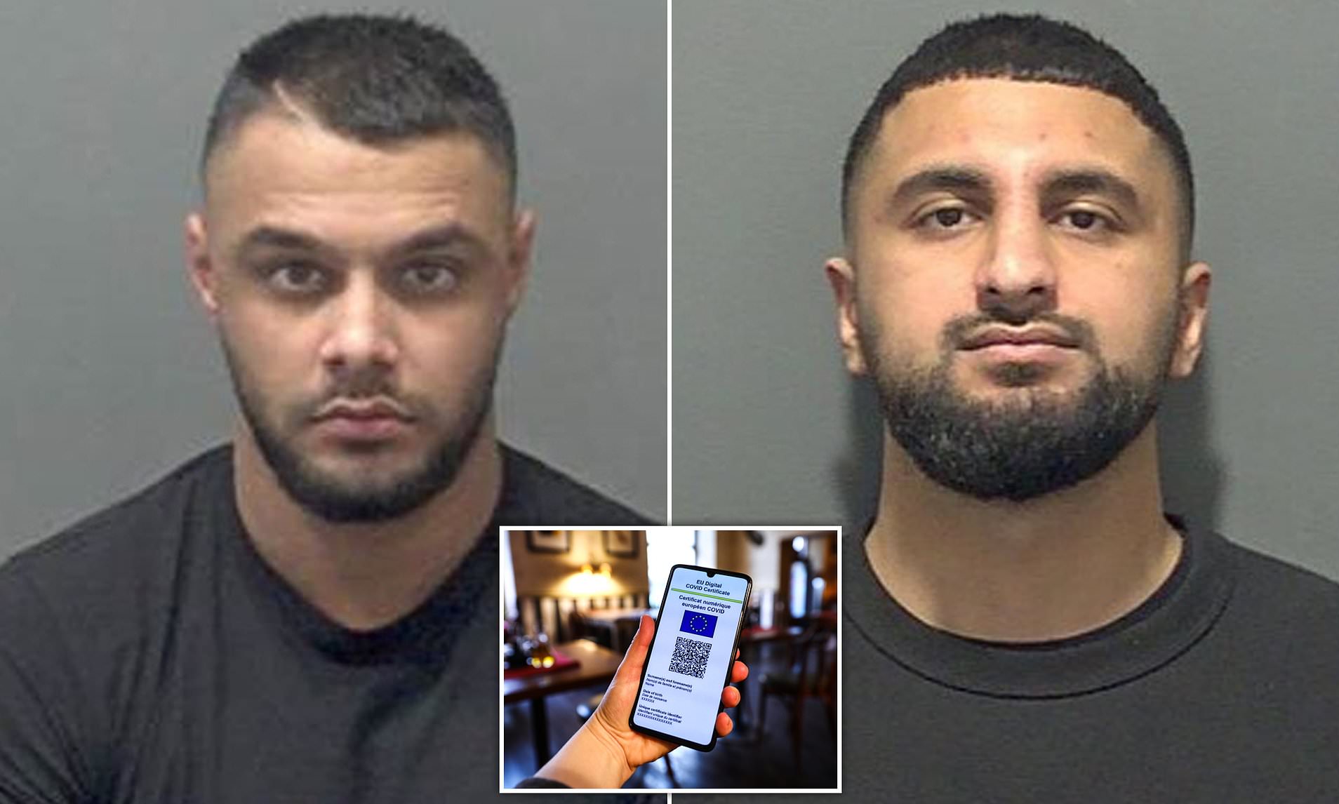 Pair who sold more than 2,000 fake COVID-19 'passports' during the pandemic are jailed