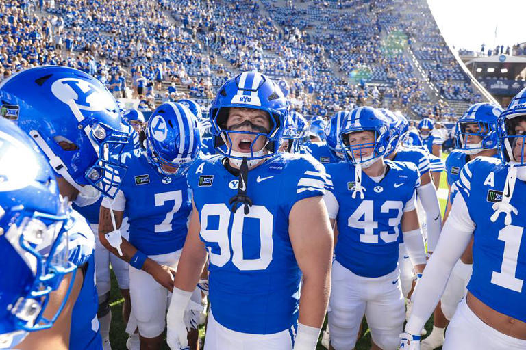 No. 8 BYU to bring back a classic uniform combination for Iowa State