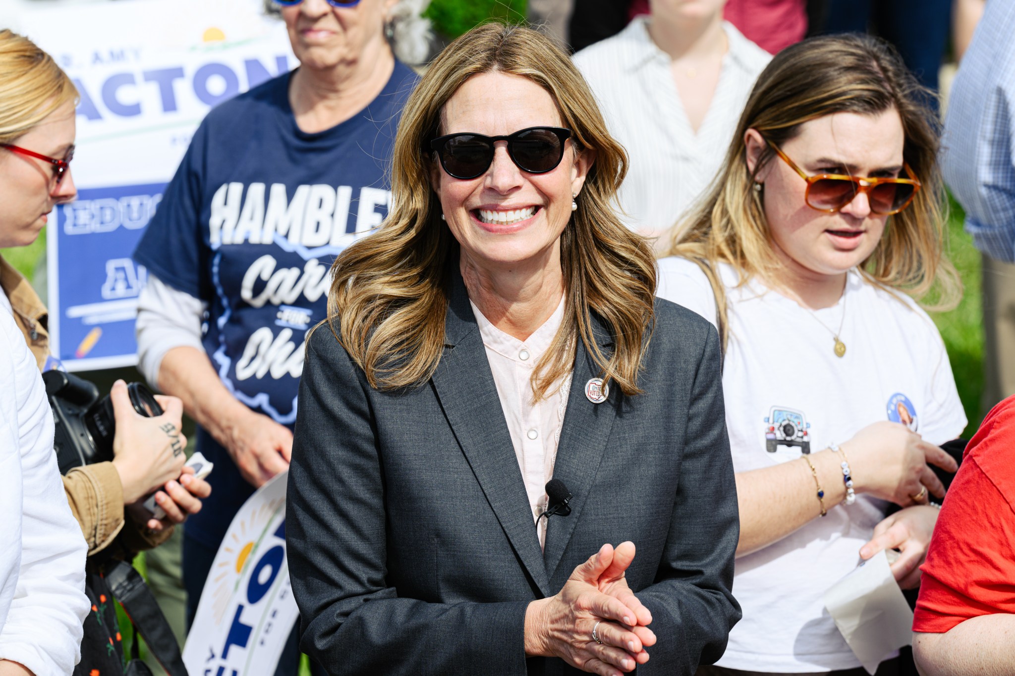 Amy Acton campaign says armed person lunged at Ohio governor candidate