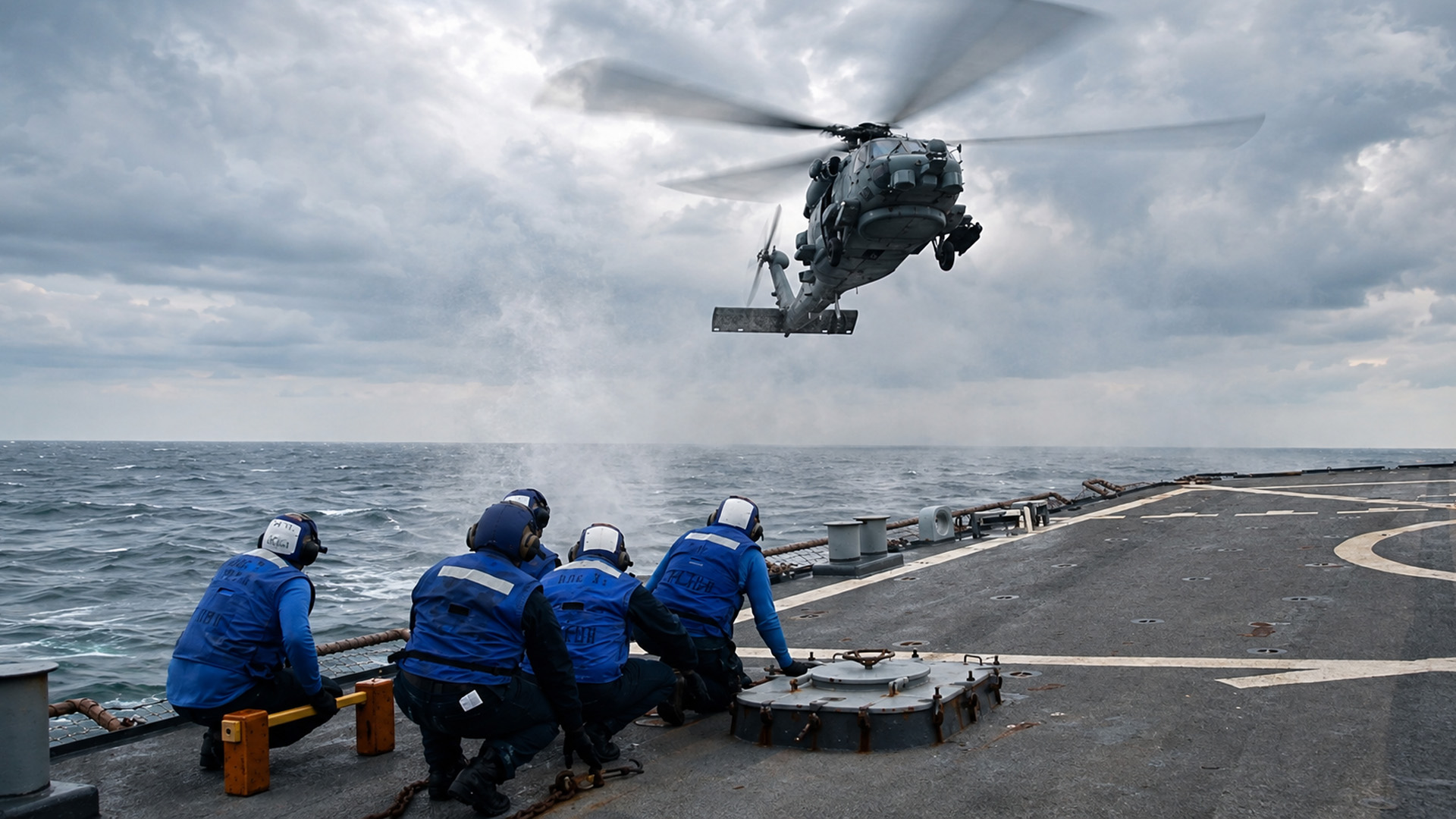 Inside MH-60R Sea Hawk operations aboard USS Ross