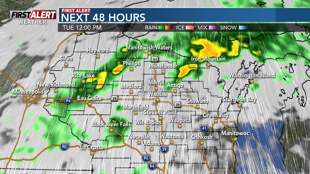 Enjoy the sunshine this holiday weekend—showers and storms return on Tuesday