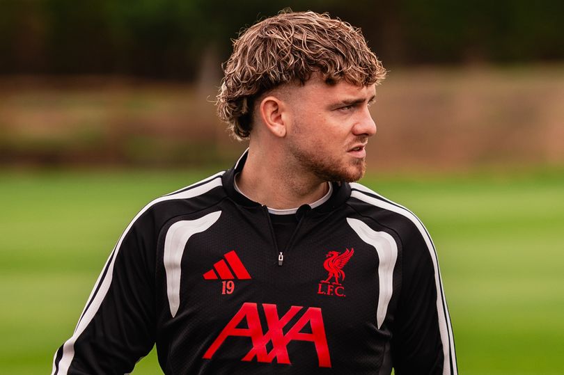 Elliott during a training session at AXA Training Centre