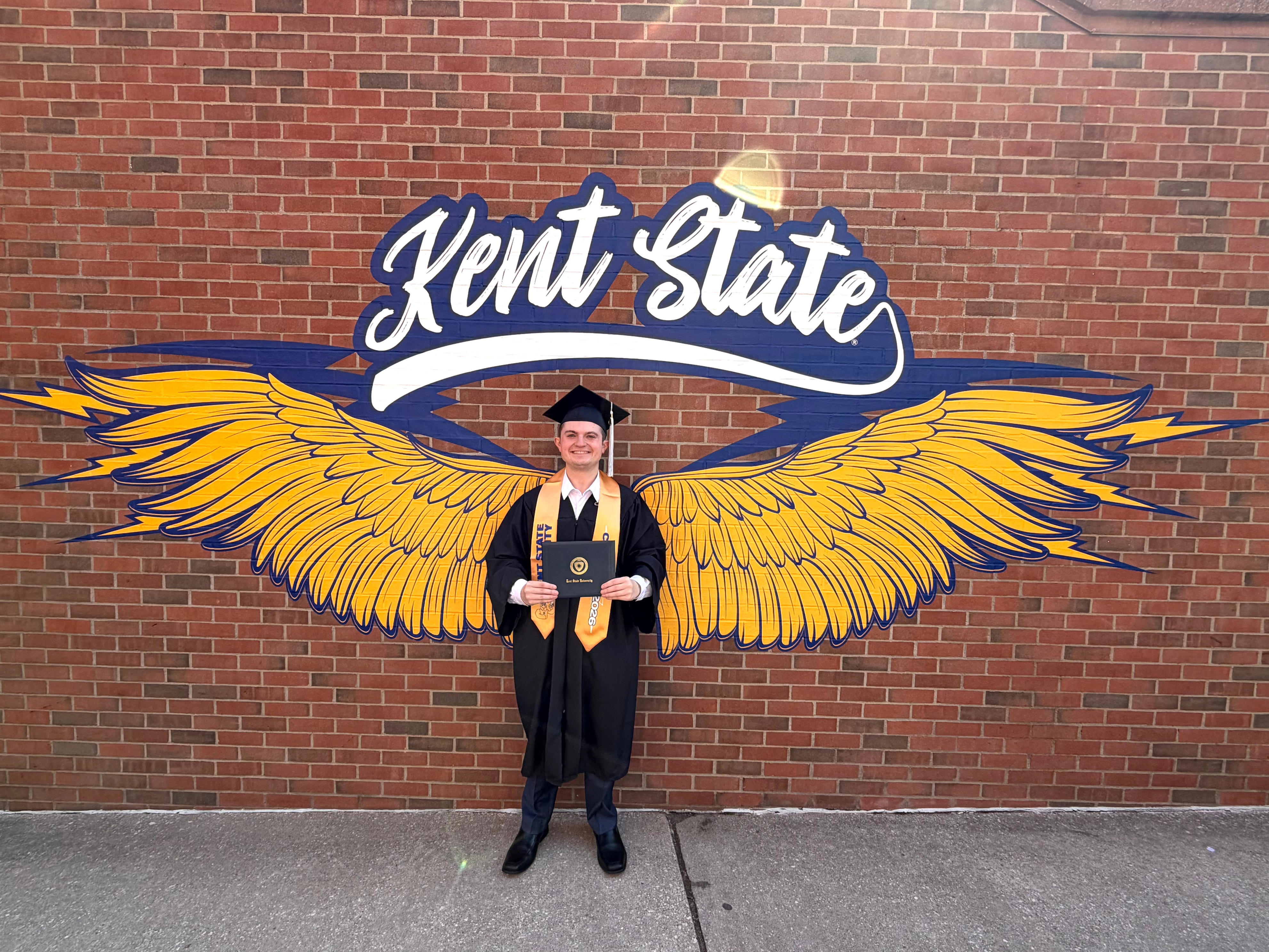 Kent State student experiences ultimate redemption earning degree
