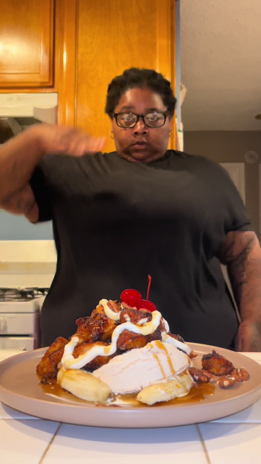 Chicken banana split recipe with a creative twist