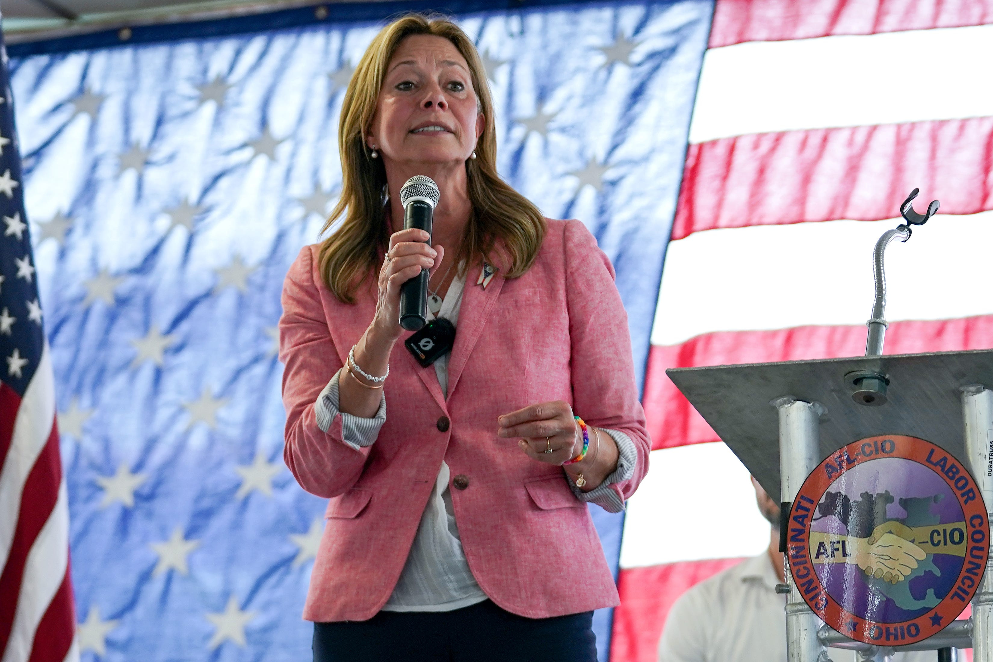 Armed individual 'lunged' at Democrat nominee for Ohio governor, campaign says