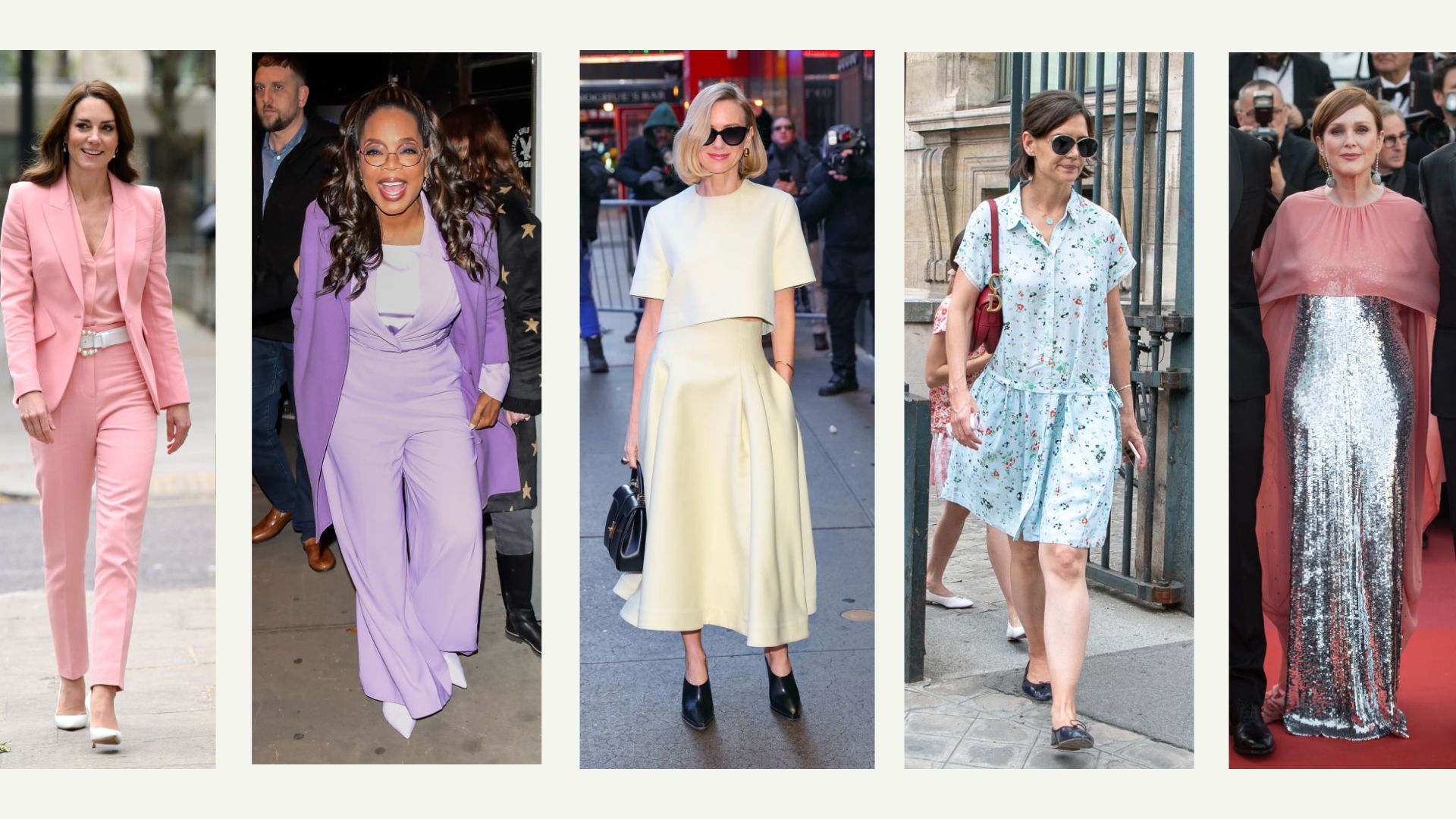 Pastel perfection: Celebrities who dazzled in soft tones