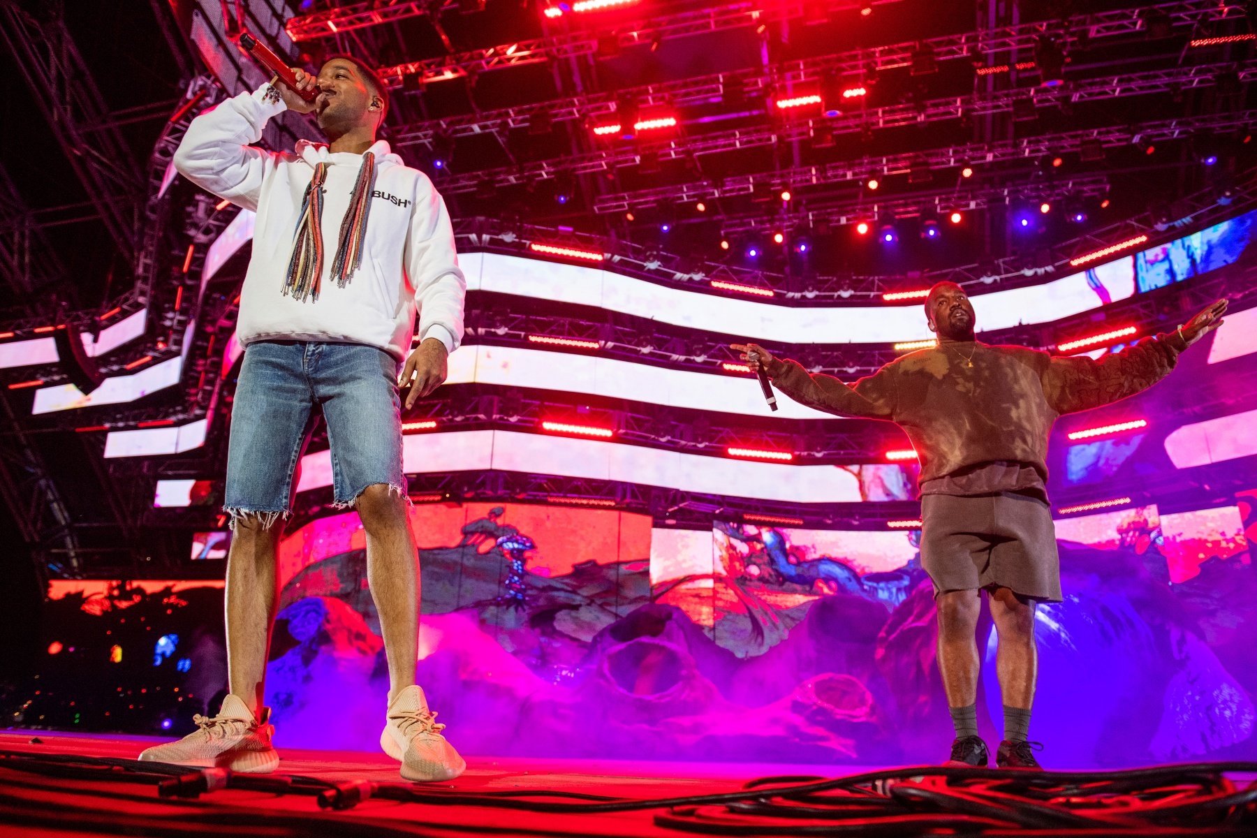 Kid Cudi responds to criticism of Kanye West reunion in Chicago