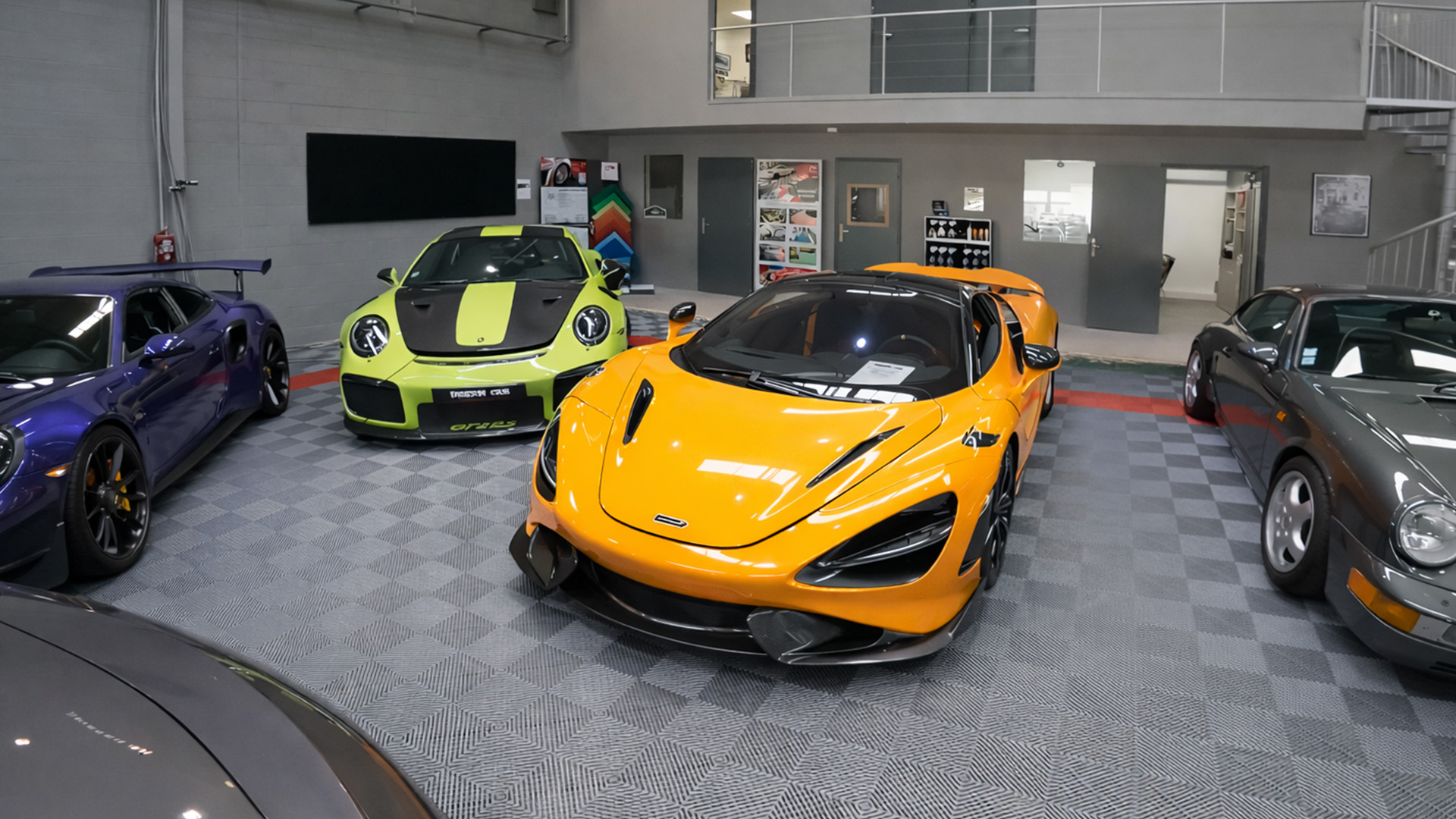 The secret garage hidden near Monaco