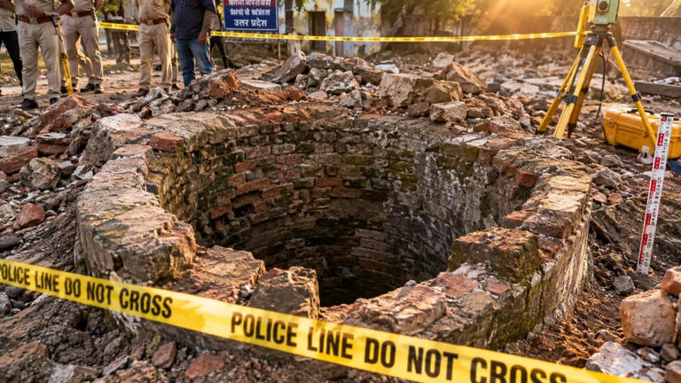 Day after Saharanpur mosque demolished, well emerges from beneath rubble