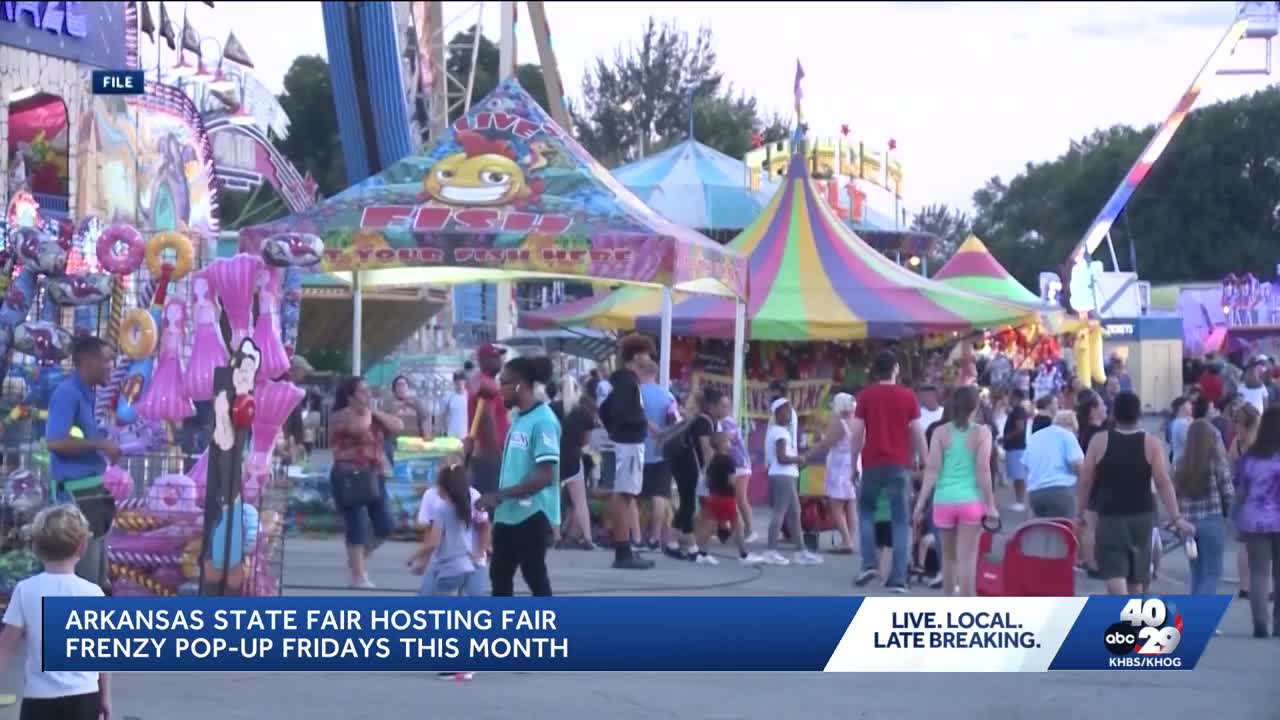 Arkansas State Fair launches 'Fair Friday Frenzy'