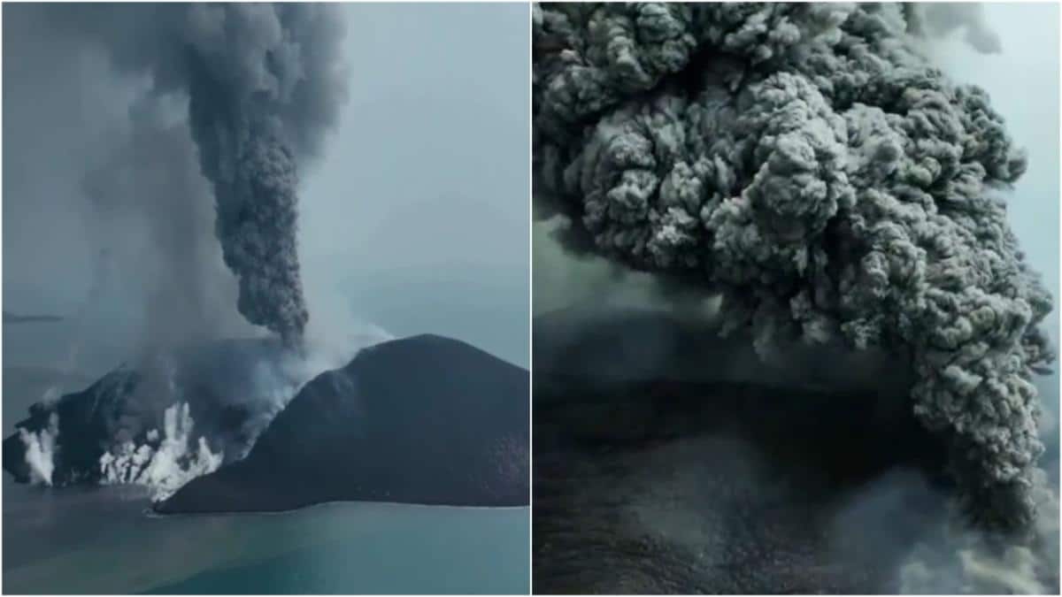 Indonesia volcano erupts again; 8 airports shut as ash plumes soar ...