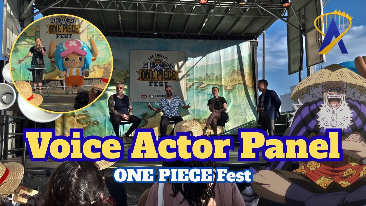 The Straw Hats take the stage! ONE PIECE Fest 2026 anime voice actor panel