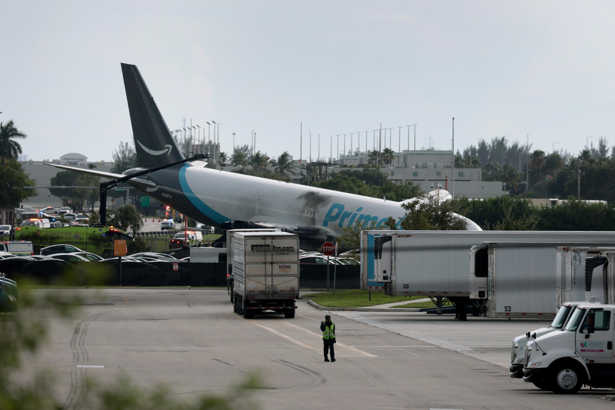 Air traffic control audio reveals moments after Amazon plane crash