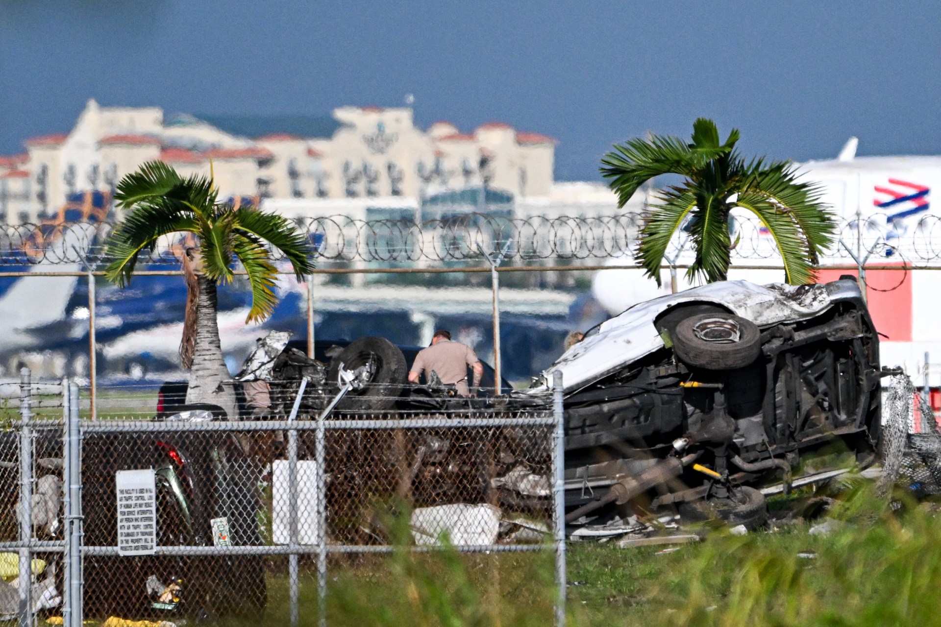 Five dead after Amazon jet overruns runway and hits vehicles near Miami ...