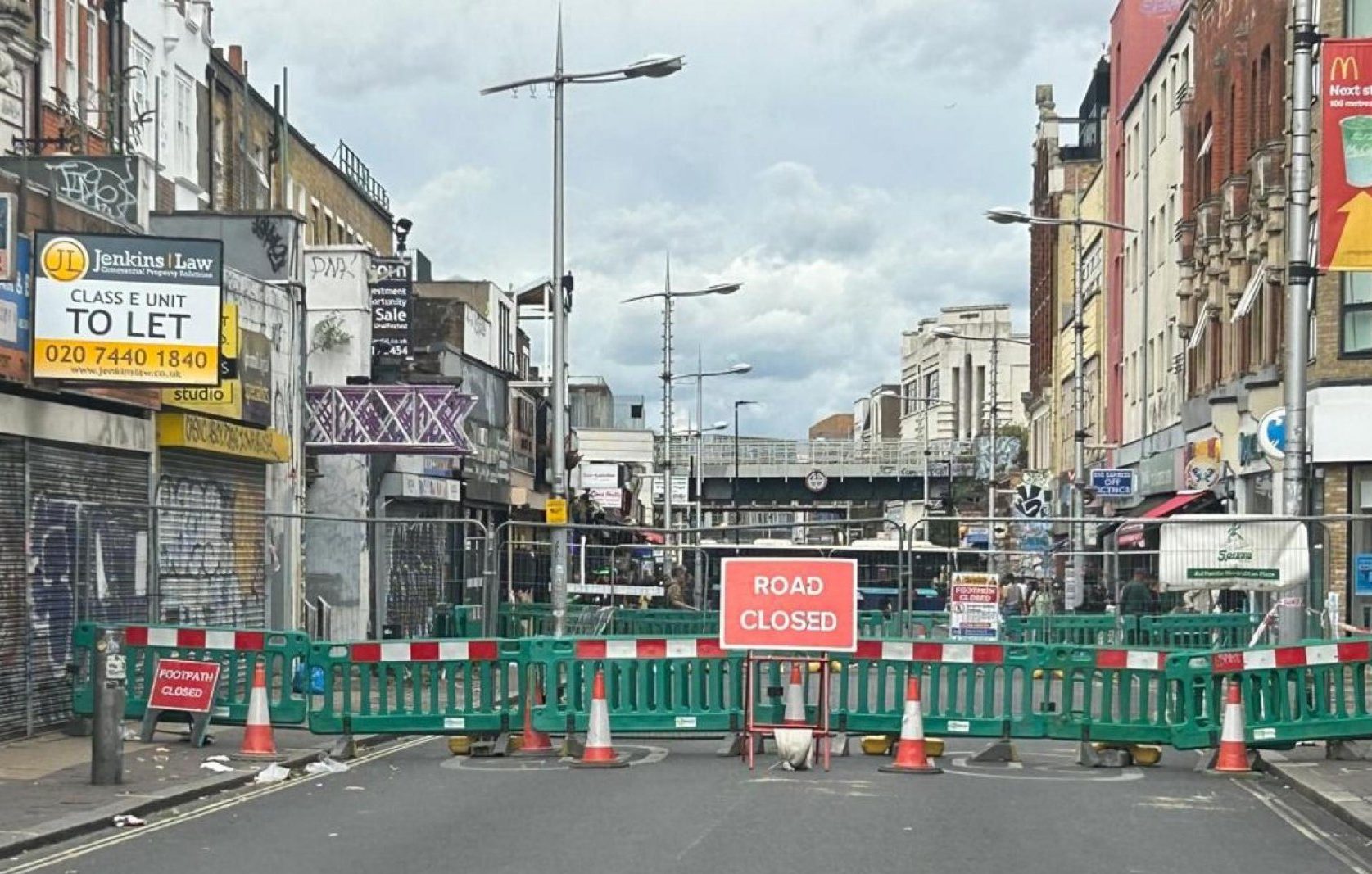 Iconic London landmark sealed off amid fears over former cinema’s safety