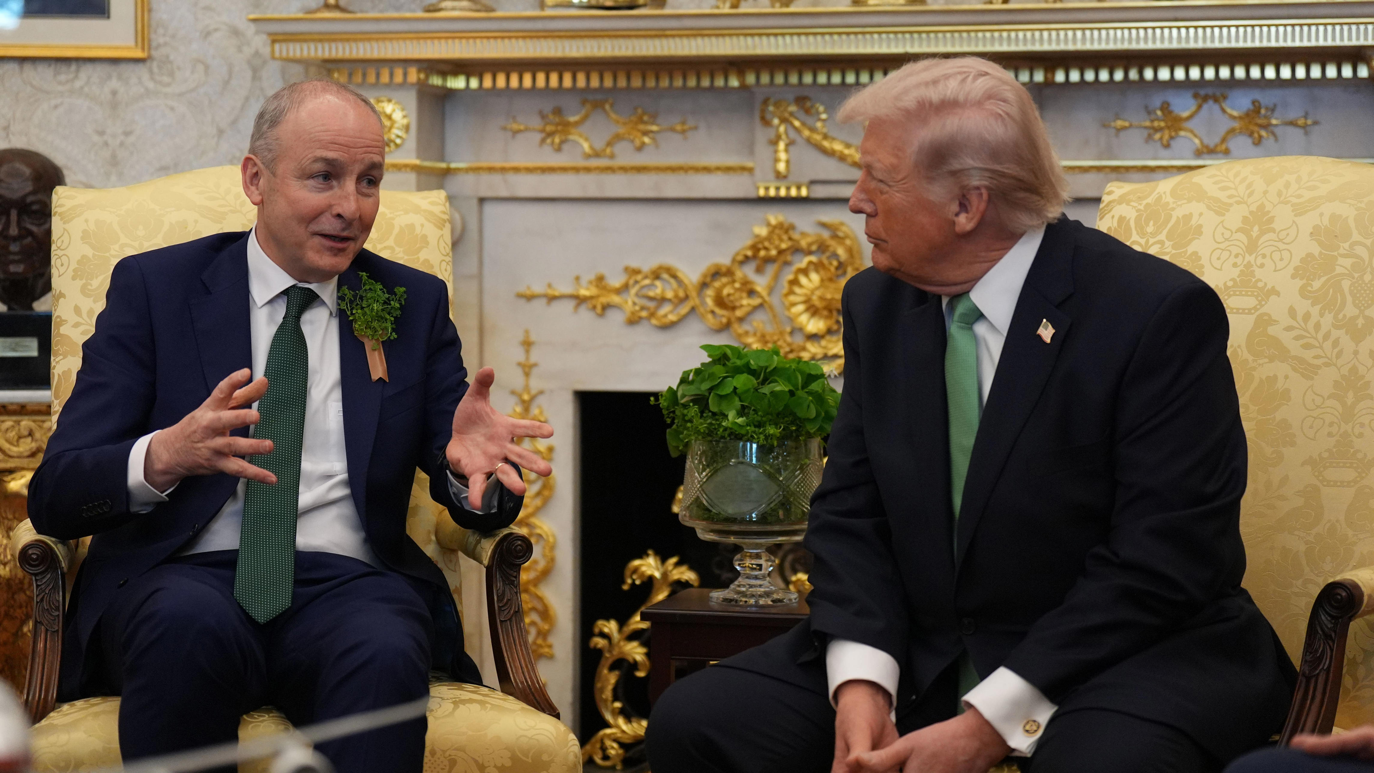 ‘Very significant resources’ in policing Trump visit, taoiseach says