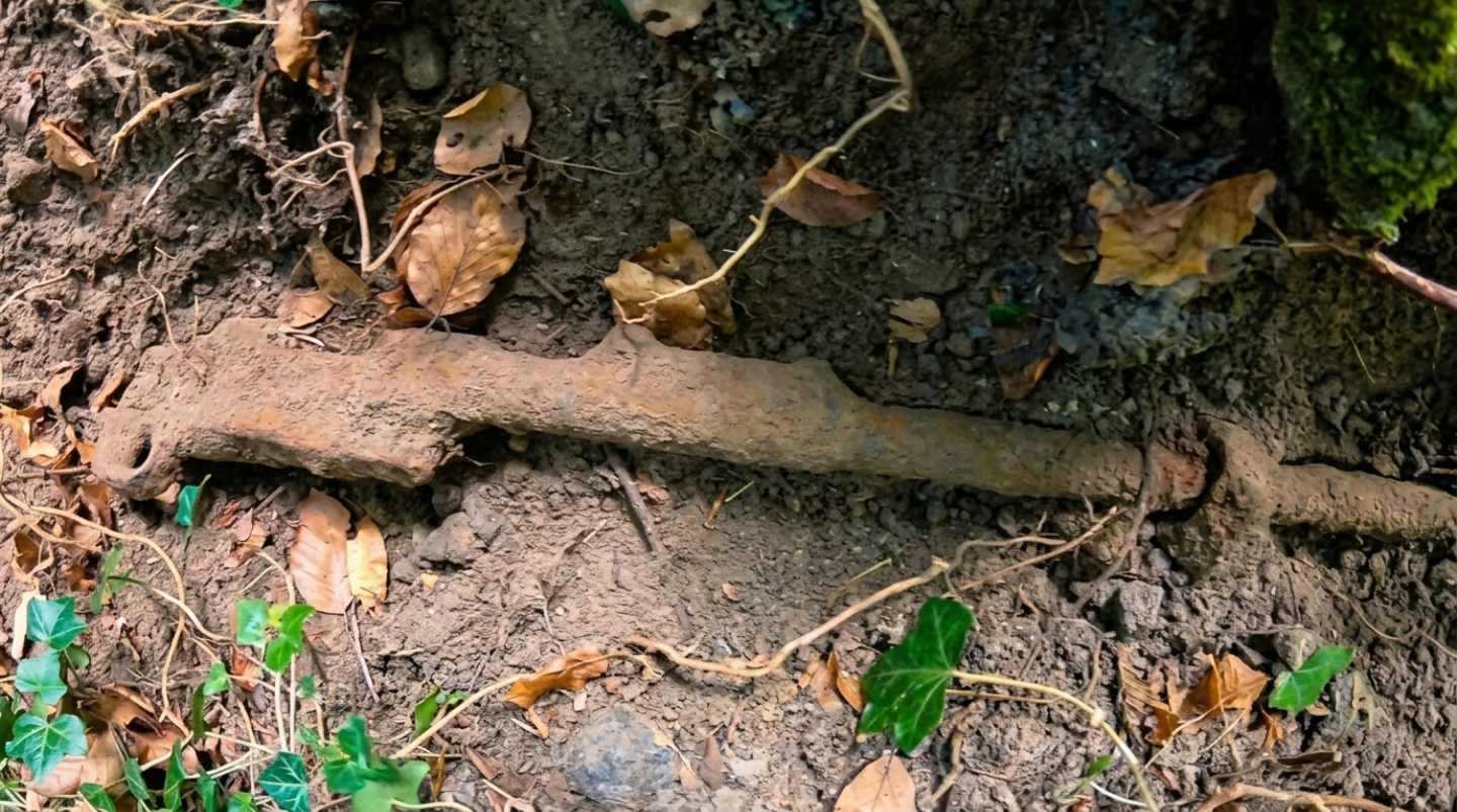 US 105mm howitzer shell casings found in a WWII forest
