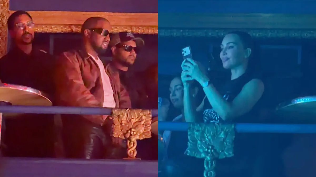 Kanye West, Kim Kardashian xem concert đầu tiên của con gái
