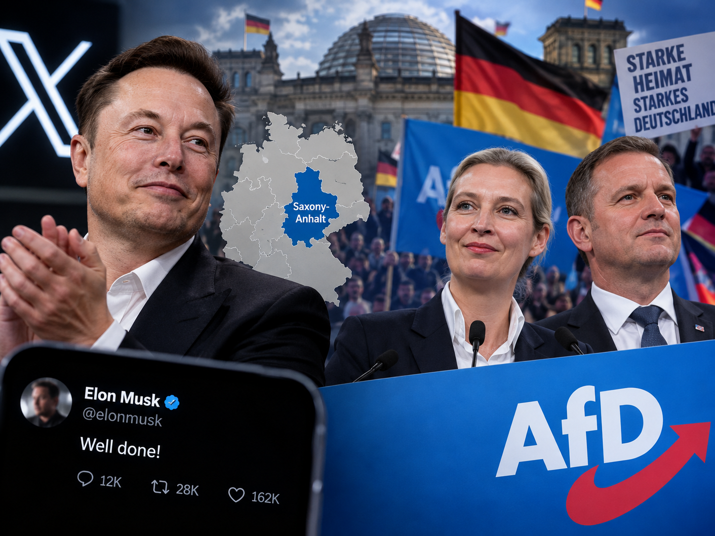 Germany election 2026: Elon Musk congratulates Germany's far-right AfD ...
