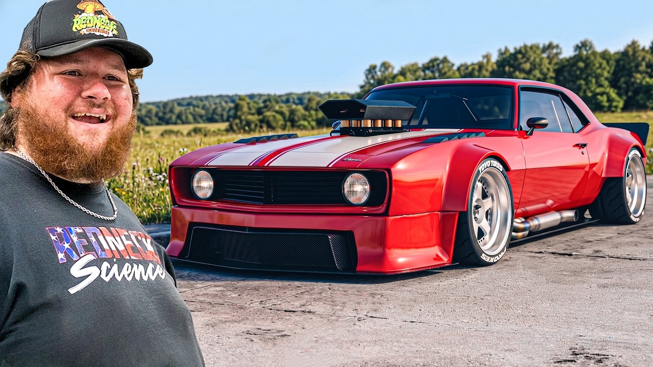 He turned a Camaro into a 1,000-HP AWD monster then put it to the test