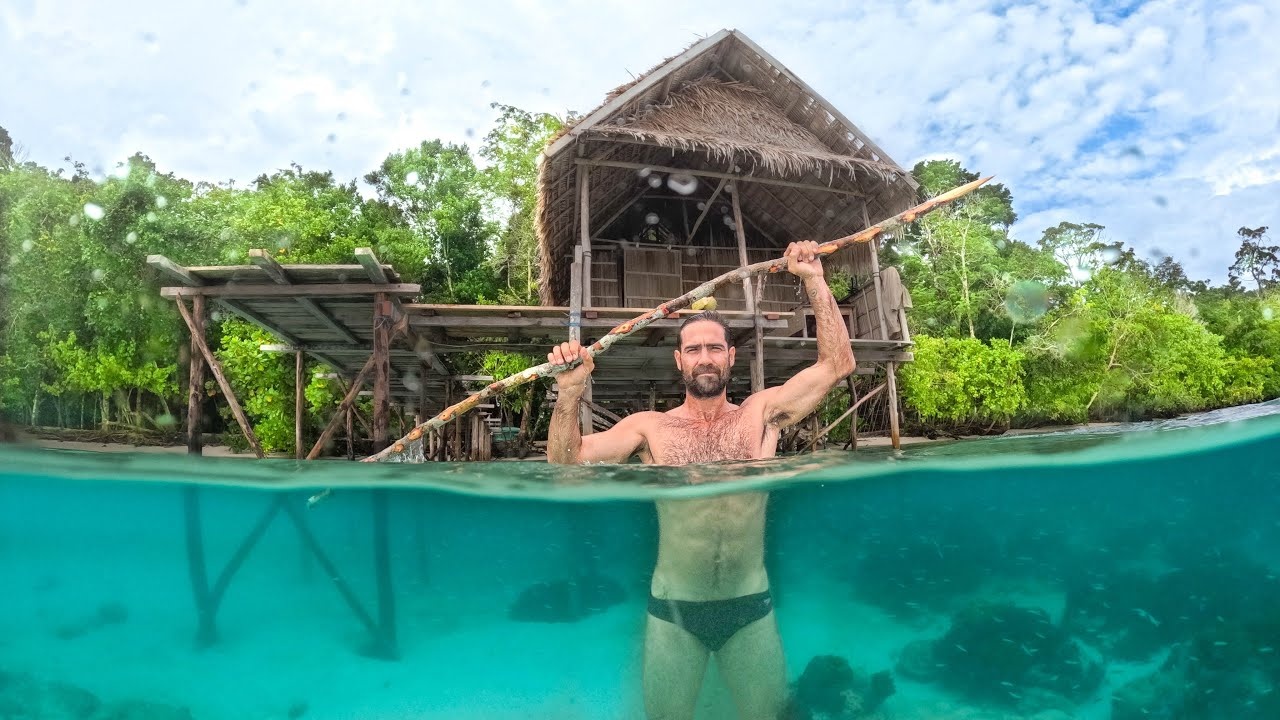 They live on a tiny island in remote West Papua. This is their everyday ...