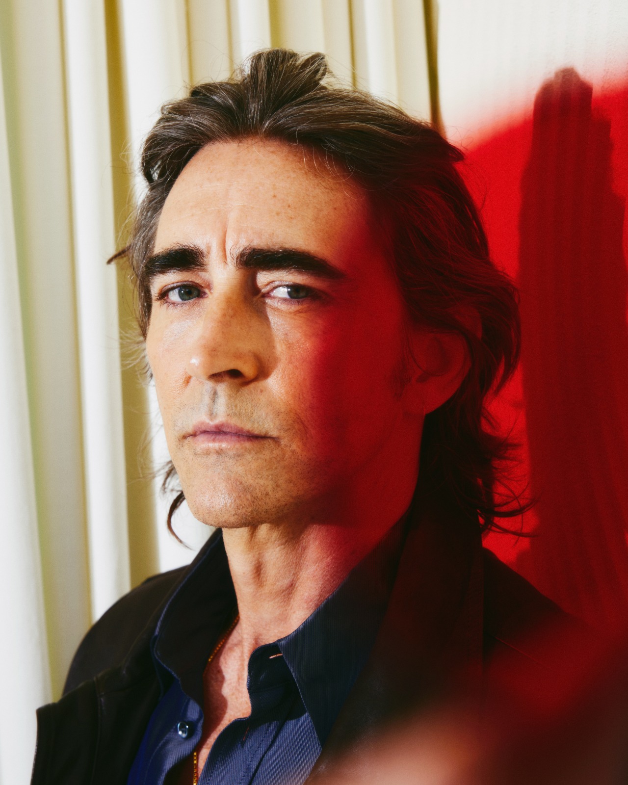 Lee Pace drinks coffee for six people in the morning