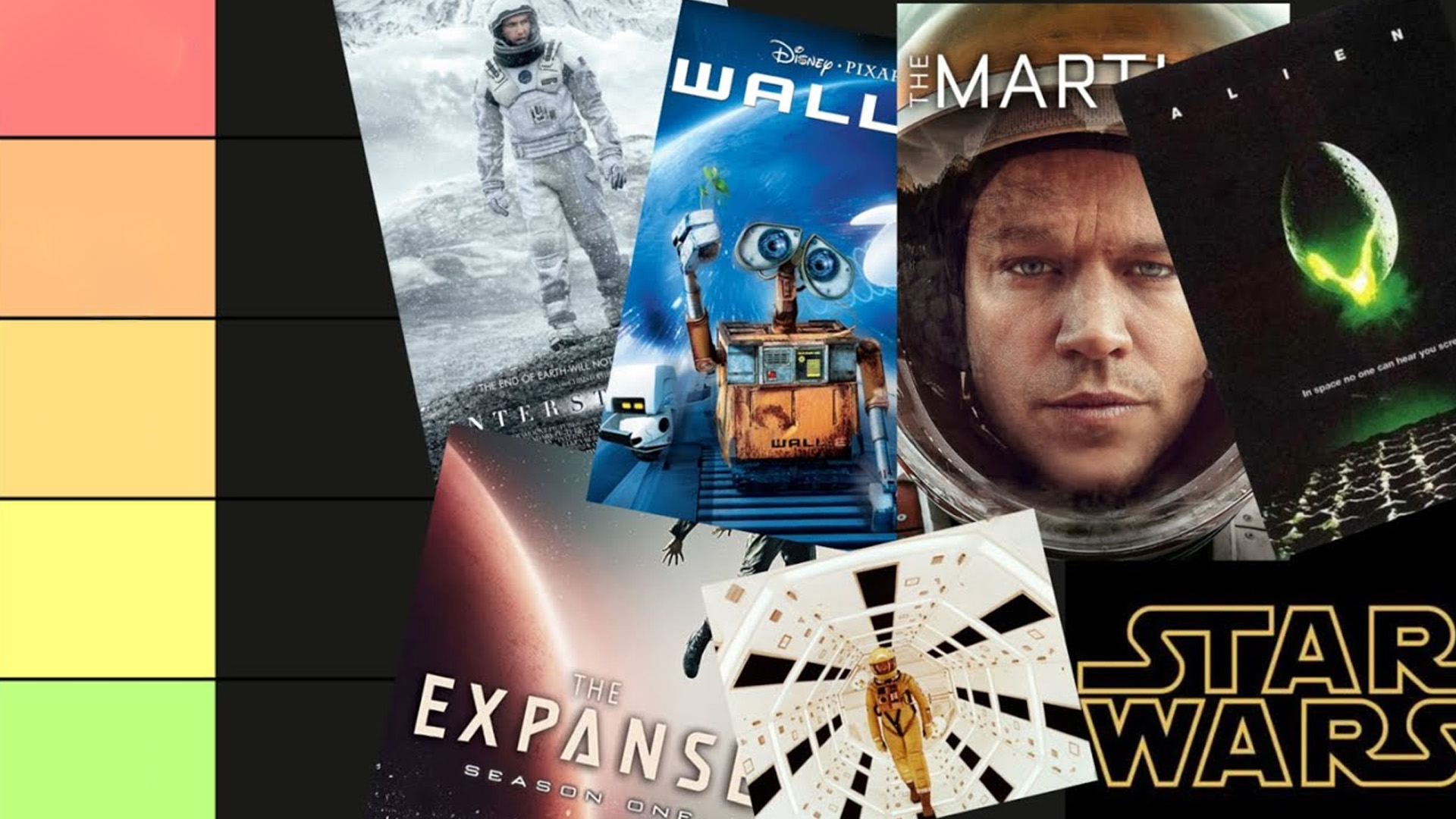 Which space movie deserves the top tier?