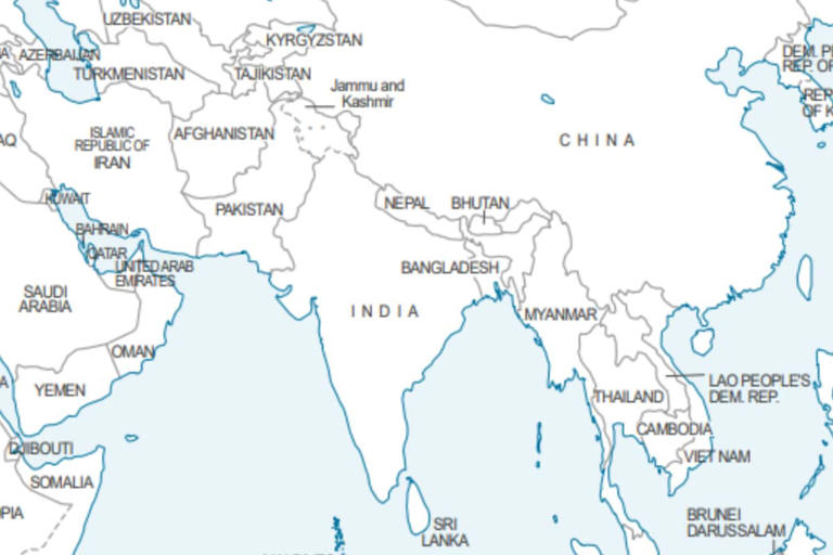 The map was issued on July 1, 2026. (Image: https://www.un.org)