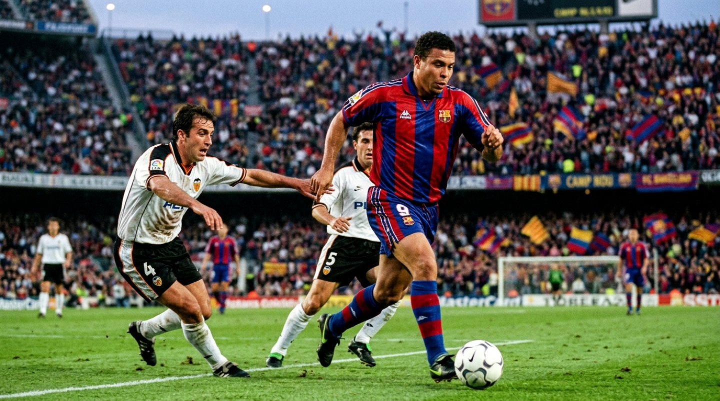 Ronaldo Nazario made defenders fear him