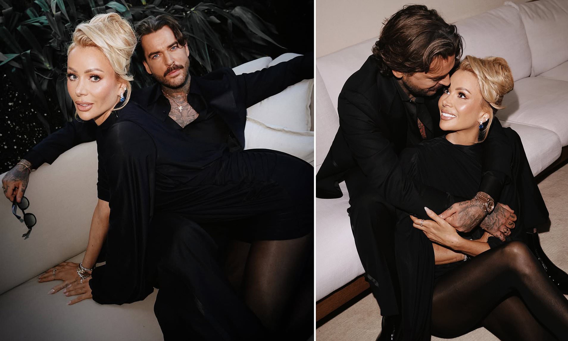Olivia Attwood and Pete Wicks pack on the PDA in sizzling new snaps after vowing to stop oversharing