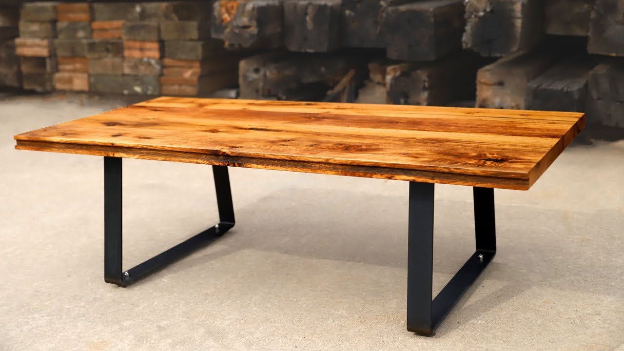 DIY coffee table tutorial