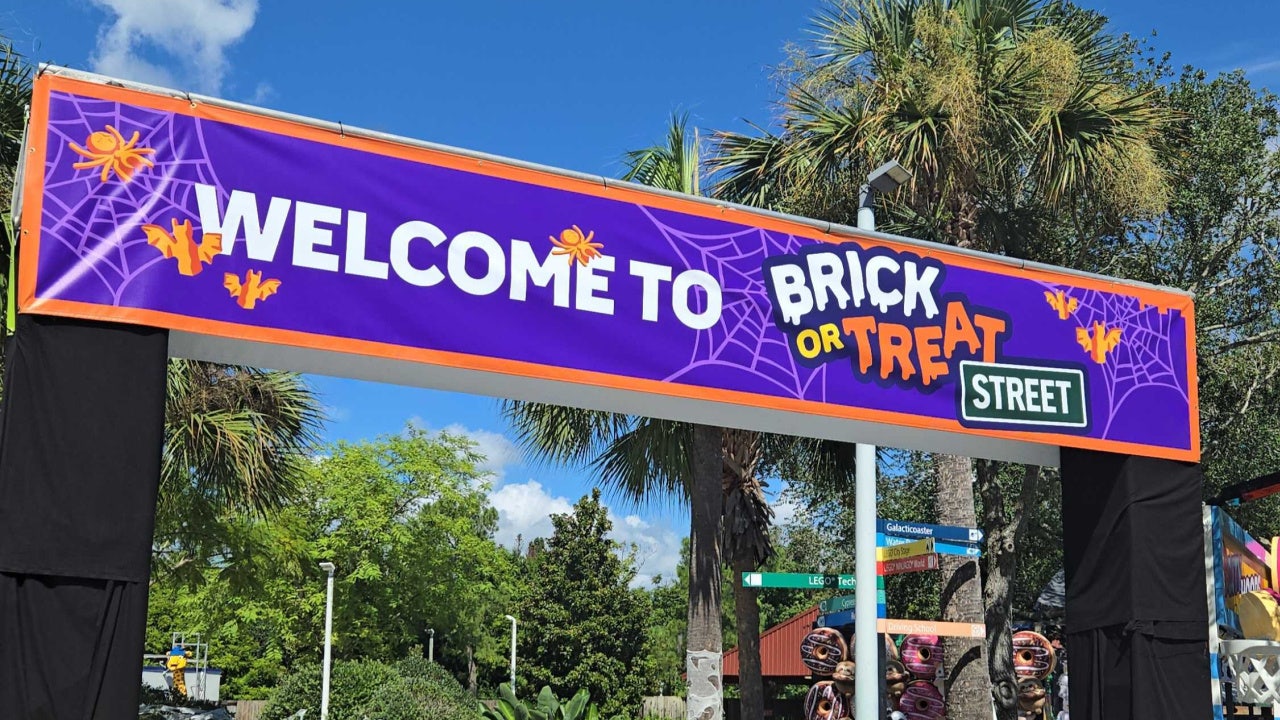 Legoland Florida: Inside the new interactive Brick or Treat Street ...