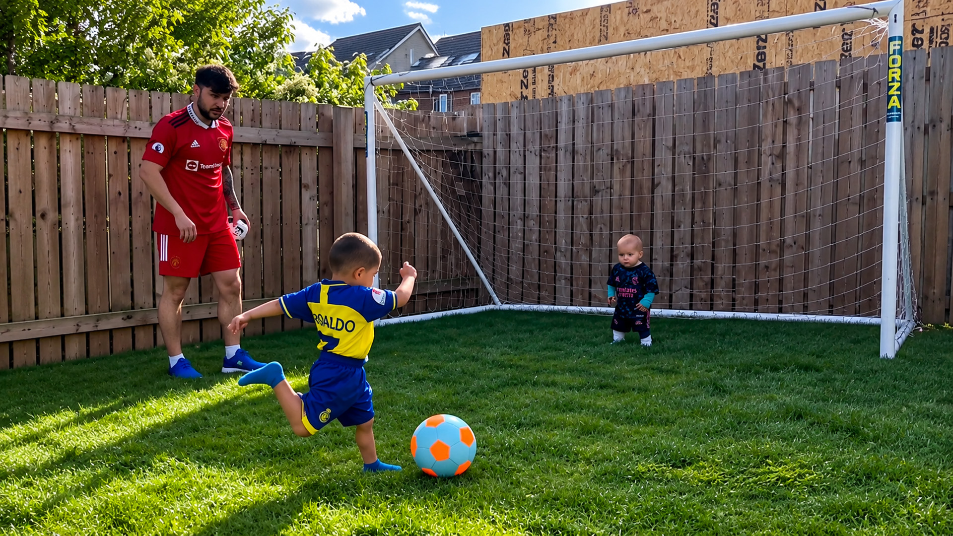 Mini Ronaldo shows football skills beyond his age