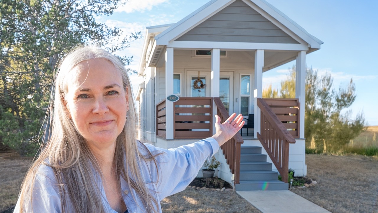 She downsized to a tiny house at 60 and found a fresh start